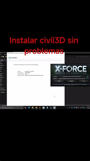 INSTALACIÓN CIVIL3D SIN PROBLEMAS