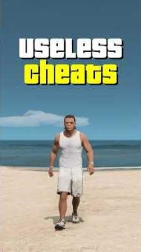 Most Useless Cheat Codes in GTA Games! 🤡