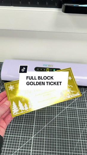 Create a Stunning Golden Ticket with Canva Tutorial
