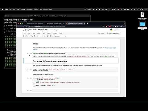 How to run Stable Diffusion on a CPU with Anaconda