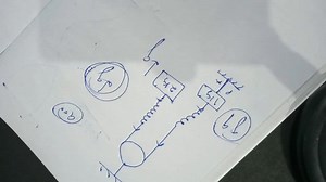 In given figure pulley and strings are massless. If string P is... | Filo