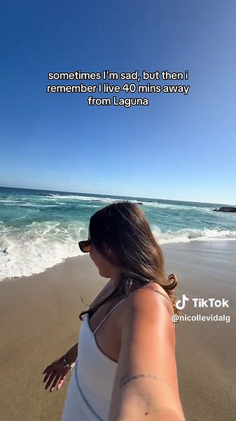 The Best beaches 🤌🏻 #losangeles #travel #california #lagunabeach #traveltok
