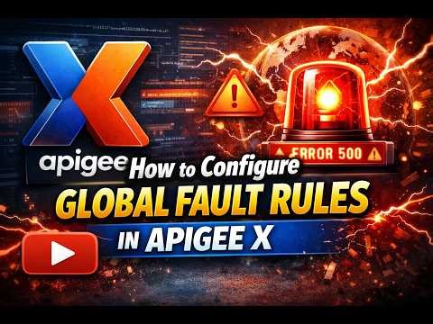 How to Configure Global Fault Rules in Apigee X | Step-by-Step Tutorial