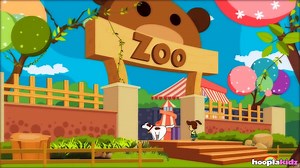 The Zoo Song | Were Going to the Zoo Nursery Rhymes by Hooplakidz