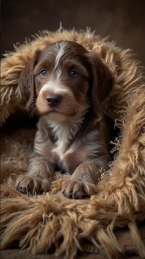 From Adorable Scruffy Pup to Rugged Hunting Giant! 🇩🇪🪶 German Wirehaired Pointer Transformation!