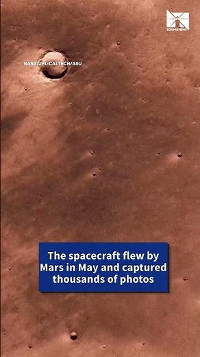 Timelapse from NASA's Psyche spacecraft captures stunning view of Mars