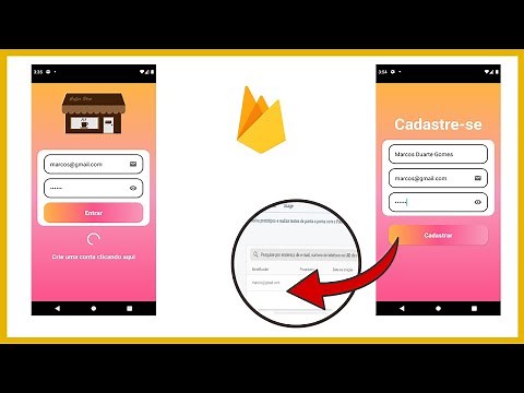 Firebase - Cadastro e Autenticação de usuários | Tratando Exceptions | Verificando usuário logado #3