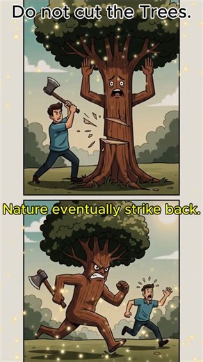 When Nature Fights Back 🌱 | A Powerful Karma Warning