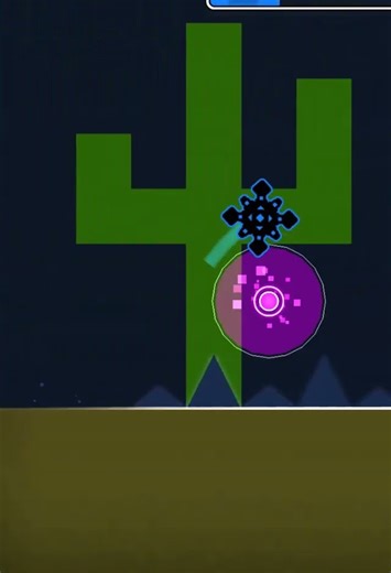 Day 1 of making an easy level in geometry dash! #geometrydash