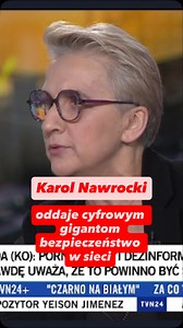 Karol Nawrocki oddaje bezpieczeństwo w sieci cyfrowym gigantom ❌ Taka jest właśnie jego walka o suwerenność Polski 🤯 Zawetował ustawę, która gwarantowała bezpieczeństwo dzieci w sieci i możliwość wsparcia polskich obywateli i obywatelek w sytuacji, gdy ich dobro jest naruszane w sieci. Gdzie tu działanie dla dobra Polek i Polaków? 🧐 | Joanna Scheuring-Wielgus - polityk