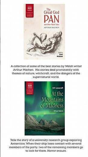 Timeless horror audiobooks that will haunt your headphones