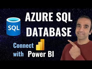 How to connect Azure SQL Database in Power BI? // Beginner's Guide to Power BI in 2025