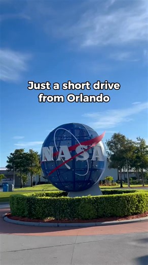 🚗 Just a short drive from Orlando, your stellar getaway awaits! 🚀Get up close with real spacecraft, explore more on the extended KSC Bus Tour, and meet a veteran NASA astronaut! | Kennedy Space Center Visitor Complex