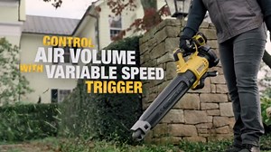 DEWALT 20V MAX 125 MPH 450 CFM Brushless Cordless Handheld Leaf Blower with Concentrator Nozzle (Tool Only) DCBL722B