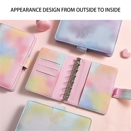 Limited Time Saving Wallet Binder, 6 Ring Binder, Cash Binder Notebook Planner, Money Organizer Folder For Work And Travel 2025 New - Walmart.ca