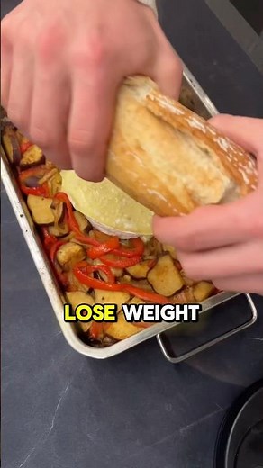 Roasted Garlic Camembert with Vegetables #recipe #madprotein #cooking #food #foodie #foodie #protein