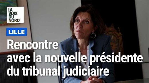 Le tribunal judiciaire de Lille a une nouvelle Presidente