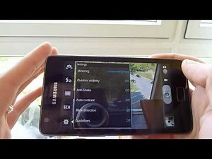 Samsung Galaxy S 2 Review - Using the camera
