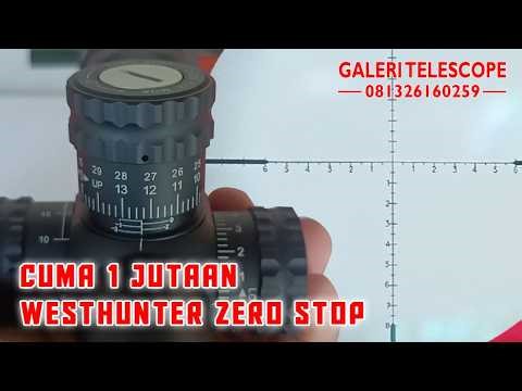 Review telescope westhunter HD-S 4 16x44 sfir sfp zero stop