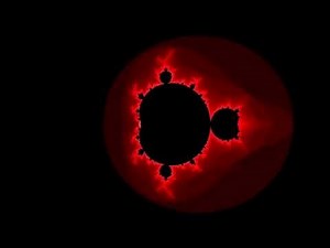 Quasi-Mandelbrot/Multibrot morph - powers 1 through 8
