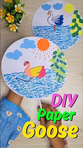 Make AMAZING DIY Paper Goose in MINUTES