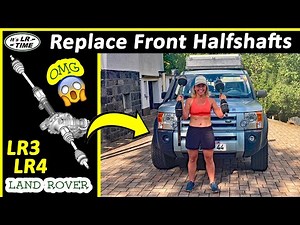 How to replace Halfshafts on a SUV - Land Rover Discovery 3 / 4