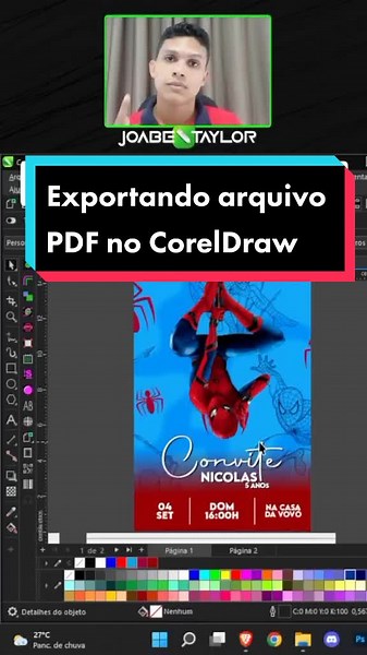 Exportando arquivo em PDF no CorelDraw: Tutorial Completo