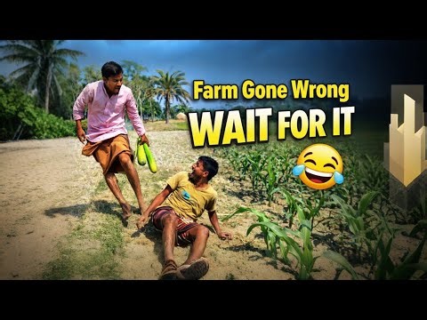 Funny Farming Moment in the Village 😂 | Unexpected Twist in the Field 🌽Description: