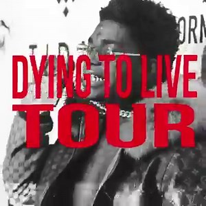 10K views · 115 reactions | Presale tickets are available now for the Dying To Live Tour! Get yours here for the upcoming show with special guests YNW Melly, 147 Calboy, and Sniper Gang in your city. #DyingToLive | Kodak Black | Facebook
