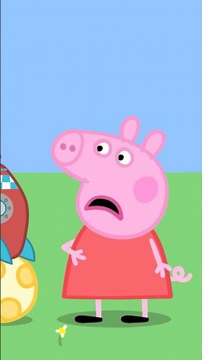 George & Edmond Play Space! #shorts #georgepig #peppapigs