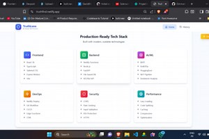 Truthlens - AI- powered fake news detector