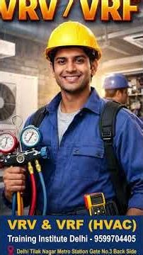 VRV VRF & HVAC Repairing Course 🔧 | Join Multitech Today 🚀 #shorts