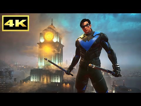 GOTHAM KNIGHTS All Cutscenes (As Nightwing) 4K Ultra HD