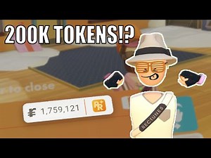 Gifting 200K Tokens In The RecCenter! | Rec Room