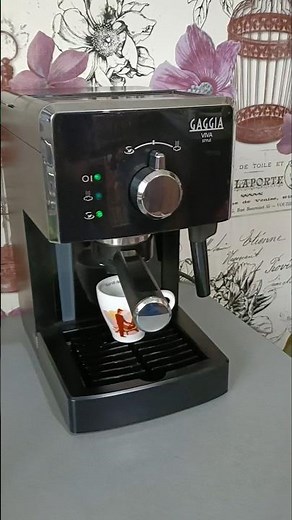 Coffee machine Gaggia Viva Saeco Poemia black edition espresso maker
