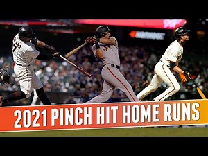 All 18 Giants Pinch Hit Home Runs in 2021 | MLB Record