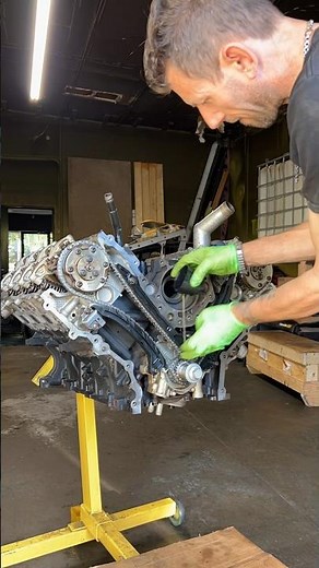 Ford 6.2 progress (timing chains)