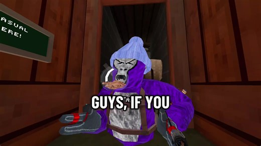 What is the masked monkey hiding???#gorrilatag #gtag #viral #follow #fyp @Gorilla Tag