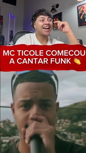 Mc Ticole comecou cantar funk 🫡👏