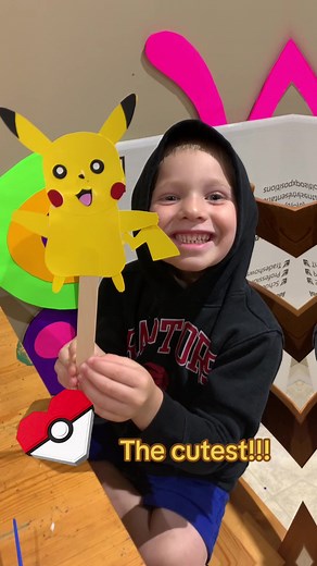 Do you love pikachu?! #pokemon DIY pikachu craft! #pikachu #piku #poke #crafts #craftkits #diy #diycrafts #kids #kidscrafts #craftsforkids #create #papercrafts #paperperfect