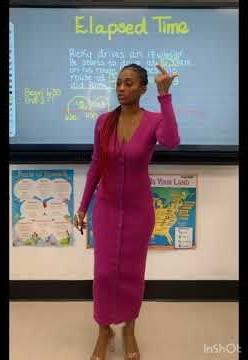 Calculating Elapsed Time Math Lesson Review