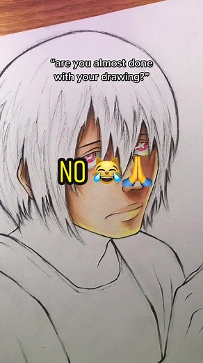 Detailed Hand-Drawn Character Illustration Process