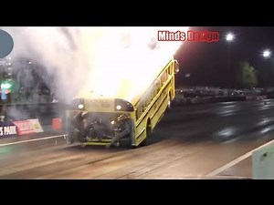 COMPILATION OF DRAG RACE BUS IN THE WORLD