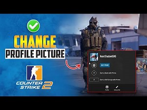 How to Change Profile Picture in Counter-Strike 2 on PC | Edit PFP on CS2 PC
