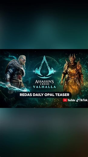 REDAS DAILY OPAL TEASER 26/1/26 Assassin’s Creed Valhalla My channel provides a daily update to Reda’s Shop in Assassins Creed Valhalla since April 2022 and recently Shadows Daily Exchange, the main purpose of this is to allow gamers to quickly check what is available that day without having to rush home and switch on there console or PC, I also cover moments on StrictlyCome Dancing that I feel are quirky or funny, I also cover unusual and interesting gaming glitches along with daily life encoun