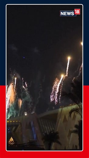 1.3K views | #WATCH | A stunning drone and fireworks show lit up Giza skies as Egypt unveiled the Grand Egyptian Museum near the iconic pyramids. #Egypt #Firworks #GizaSky #GrandEgyptianMuseum | News18 | Facebook