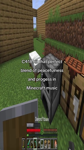 C418 hit that perfect blend of peace and progress in Minecraft music #minecraft #quotes #c418 #stretchtok