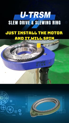 Just install the motor and it will spin. The installation process is as simple as that. #bearing