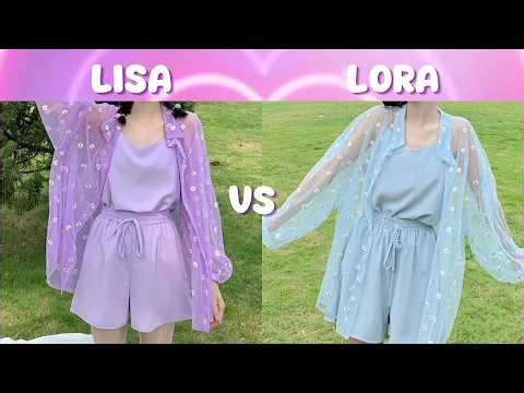 💖 Lisa vs Lora vs Lena 🎀 Ultimate Picks | Choose Your Favourite Look #lisa #lora #lena #lisaorlena