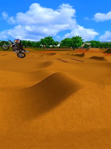 DAY 1 on supercross in MXB Game Name: MX Bikes Track Name: JS7 compound - SX sand #fyp #motocross #supercross #gaming #dirtbike